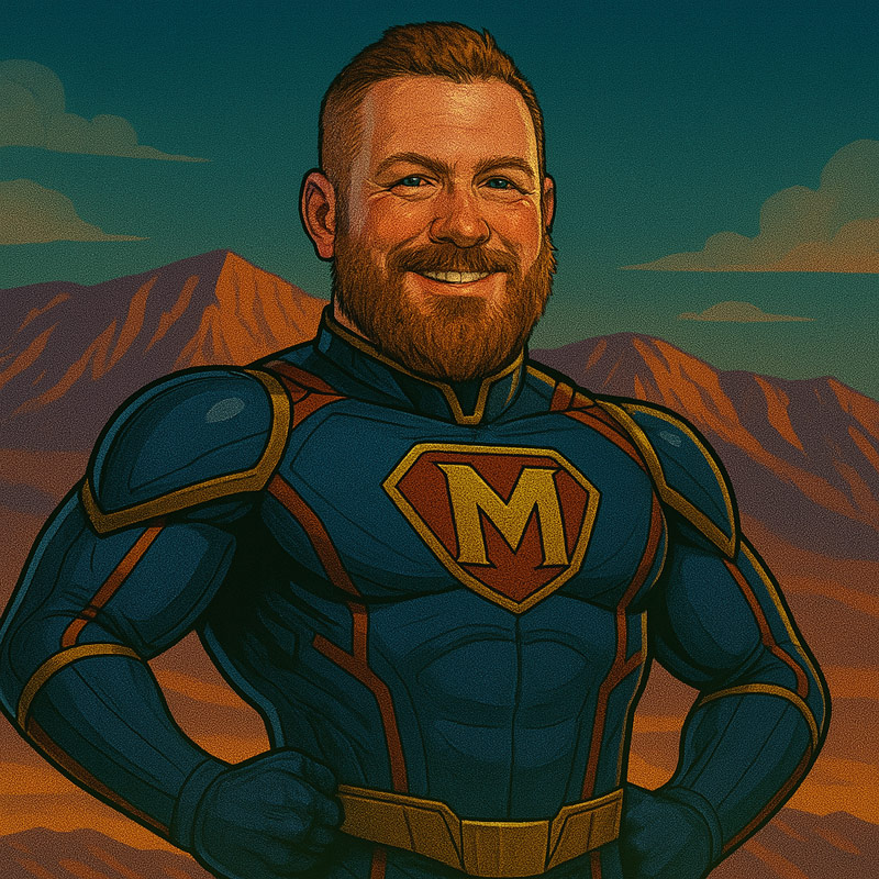 matt-hero Super hero photo of Matt Smith owner chief operating officer and production manager